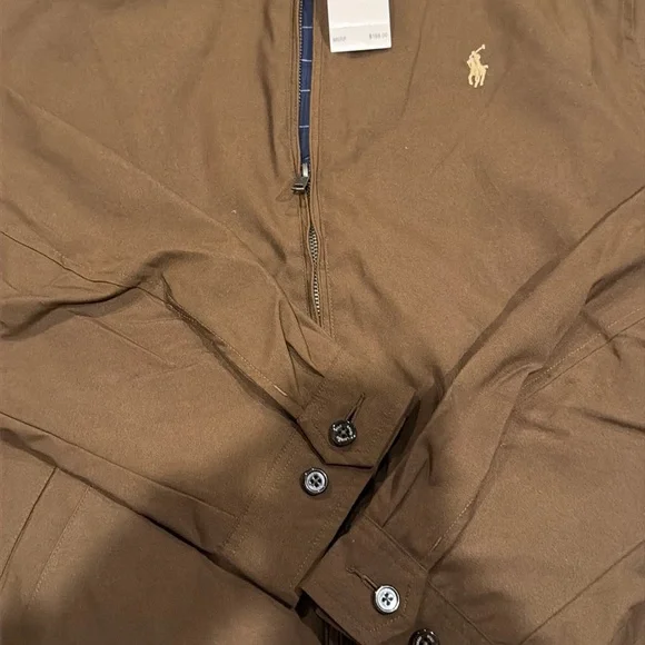 Ralph Lauren Men's Tan Shirt Jacket - Picture 5 of 6